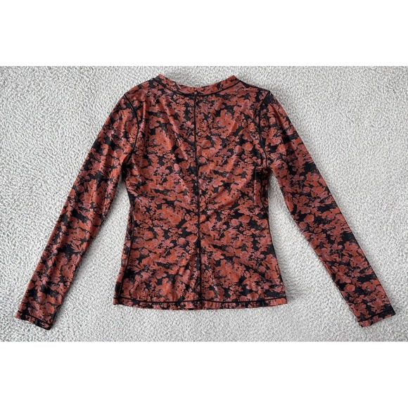 Intimately Free People Walk This Way Top Womens‎ Medium Floral Printed Sheer - Picture 9 of 10